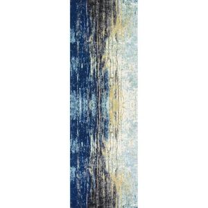 Brand new nuLOOM Katharina Rug Blue 2 ft. 6 in. x 14 ft. Indoor Runner Rug